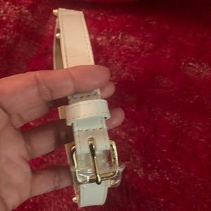 MICHAEL Michael Kors  leather skinny  belt new